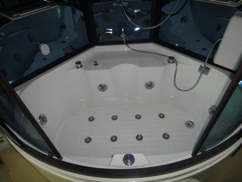 Hanse Steam Shower Room with Bathtub, Foot Massage, and Acupuncture