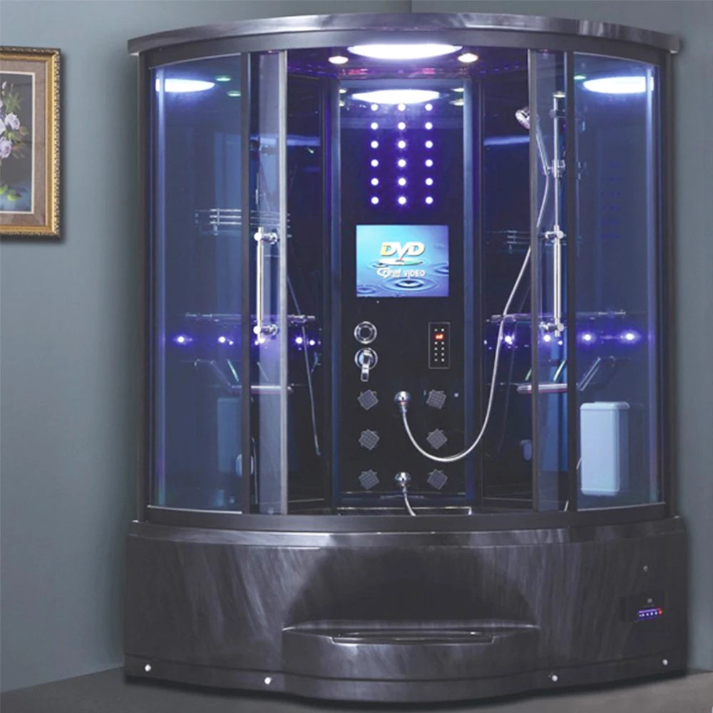 Hanse Steam Shower Room with Bathtub, Foot Massage, and Acupuncture
