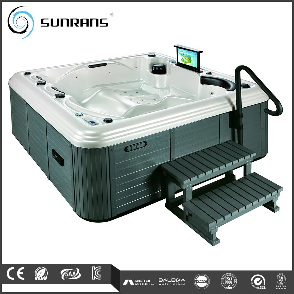 Sunrans 5 Person Hot Tub with TV