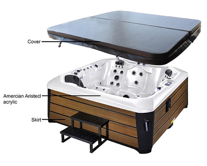 Sunrans 6 Person Whirlpool Hot Tub