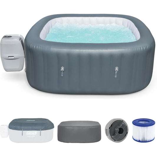 Coleman Hawaii AirJet SaluSpa Inflatable Square Hot Tub